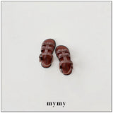［mymy］Red bean shaved ice shoes (brown)