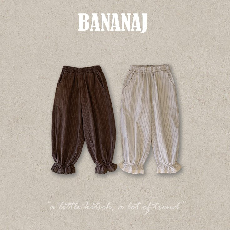［BANANAJ］Dorothy stripe pants