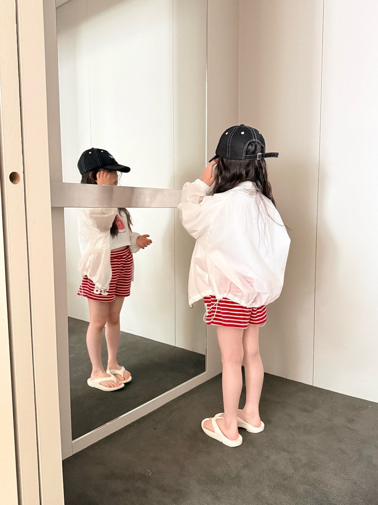 ［comma］58 terry short pants
