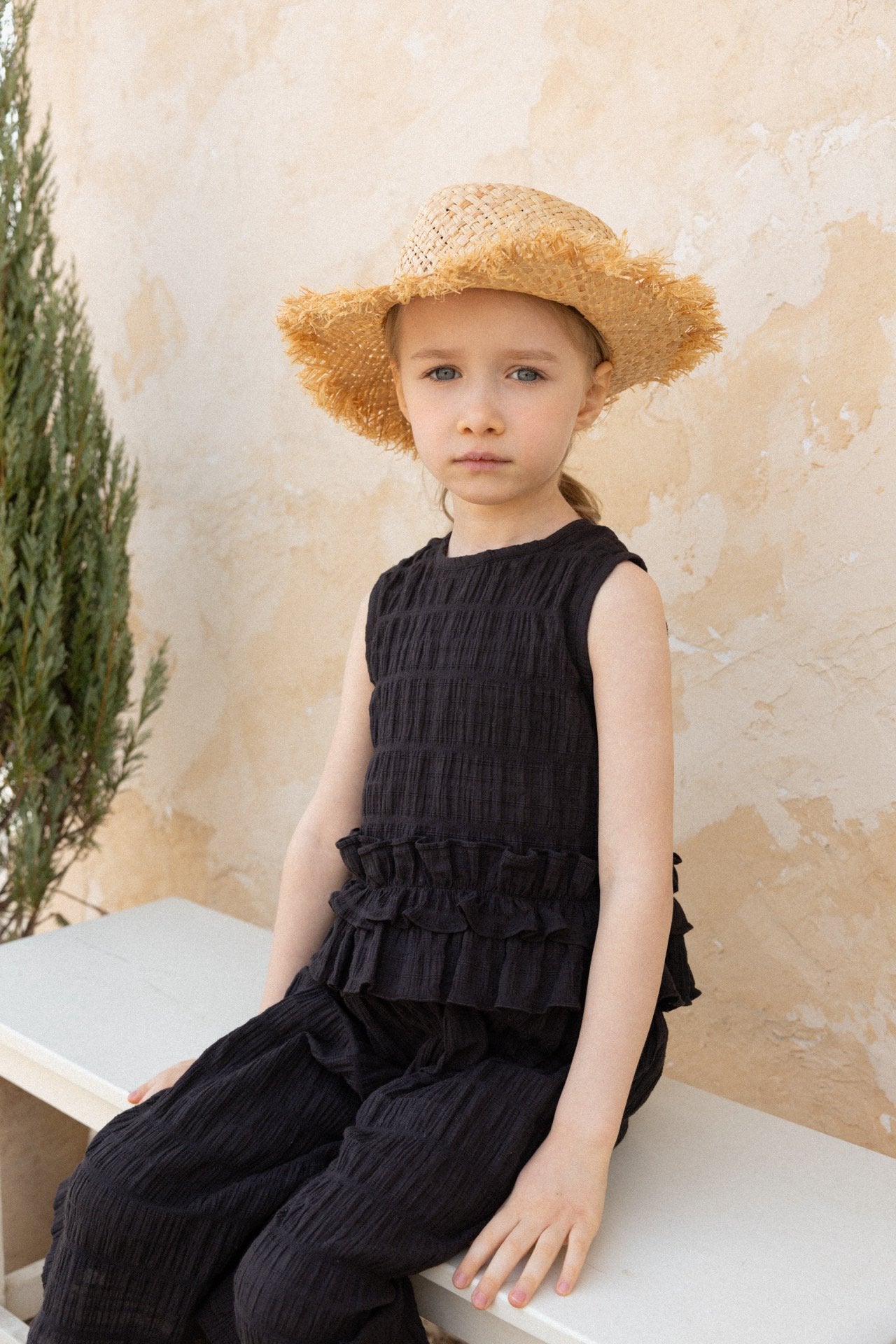 ［perrobebe］Adele frill setup (black)