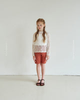 ［ROSETTE］Haribo ribbon short pants
