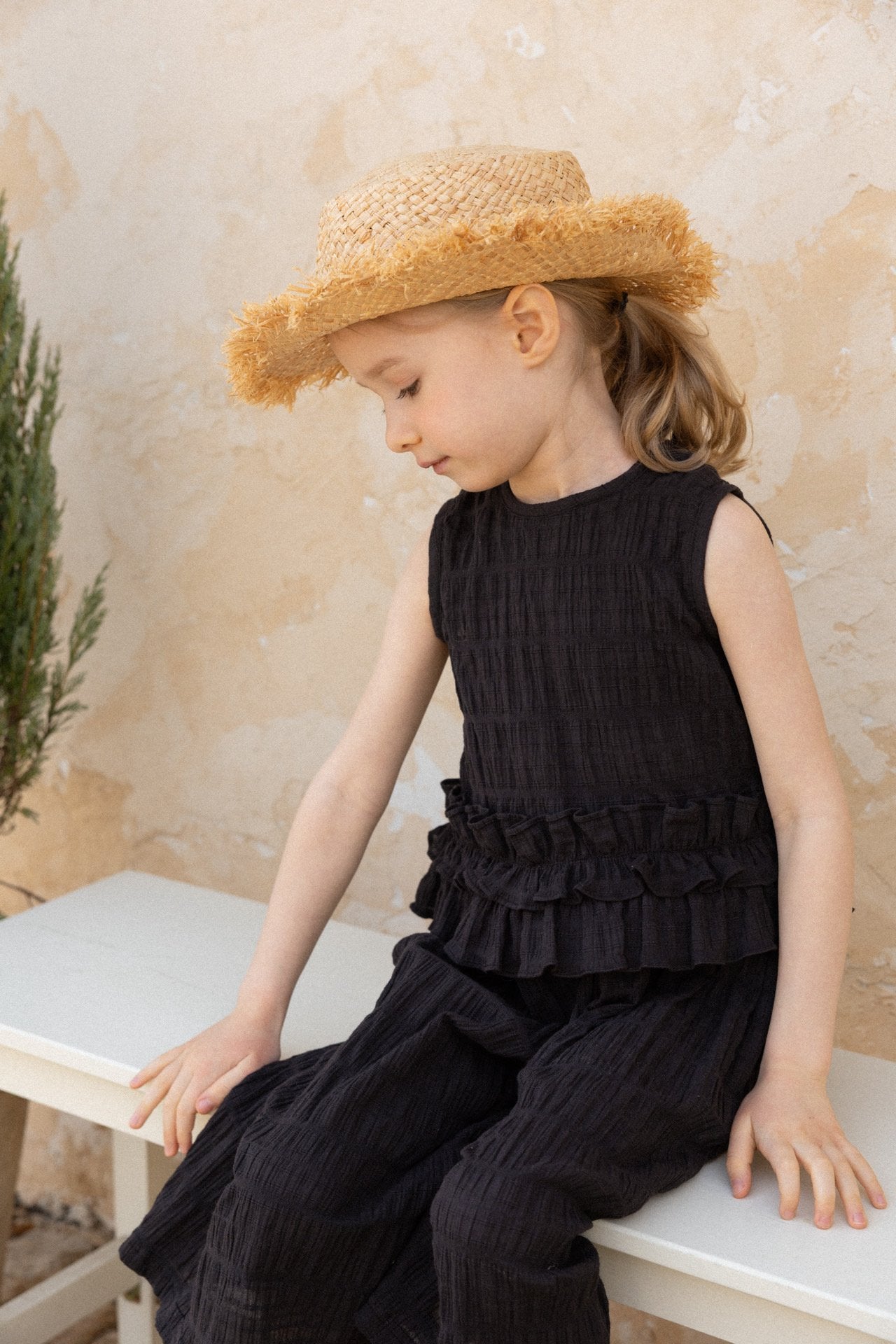 ［perrobebe］Adele frill setup (black)