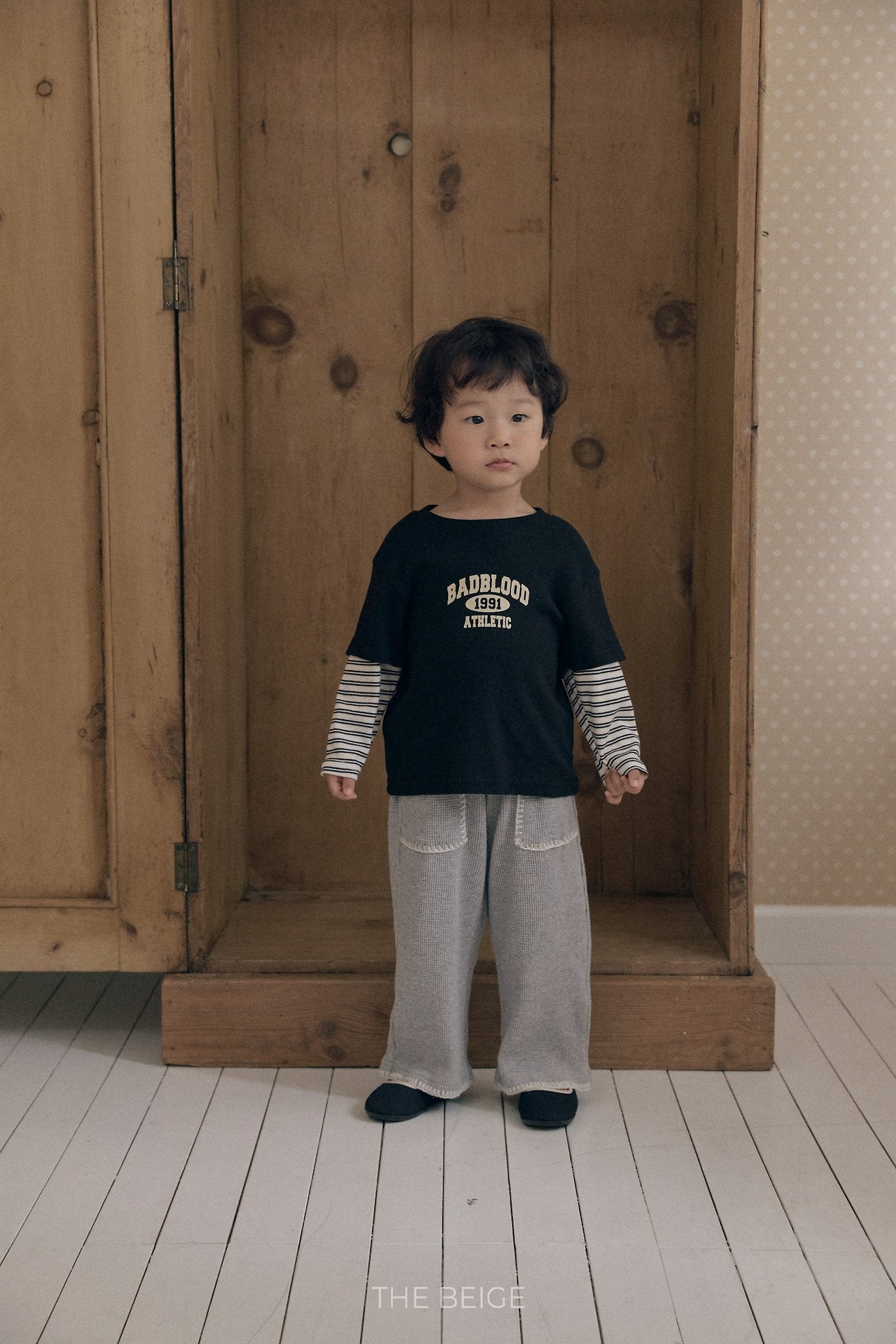 ［The beige］Mellow Waffle Pants