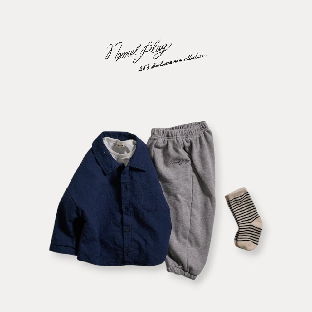 ［normalplay］Half Moon shirt