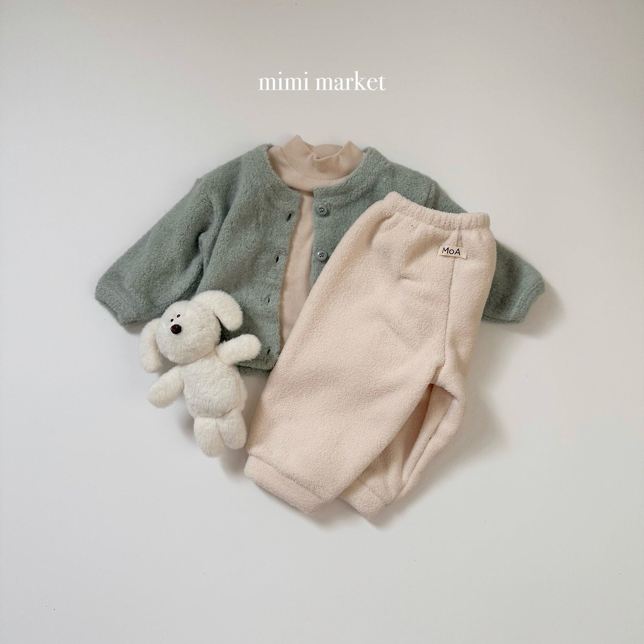 [mimi market] Egg tuck jogger pants