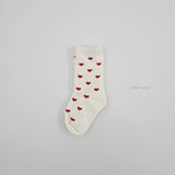 ［bebenine］Nine Heart Knee Socks Set