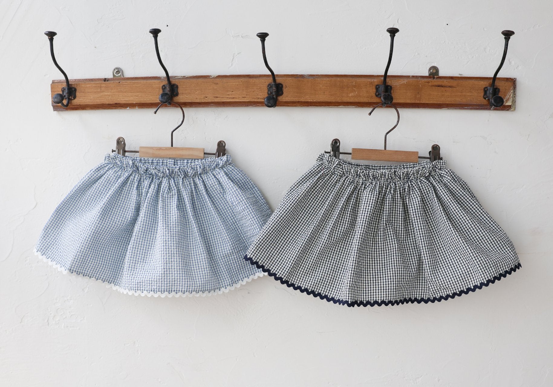 ［FLO］Saint check skirt (inner set)