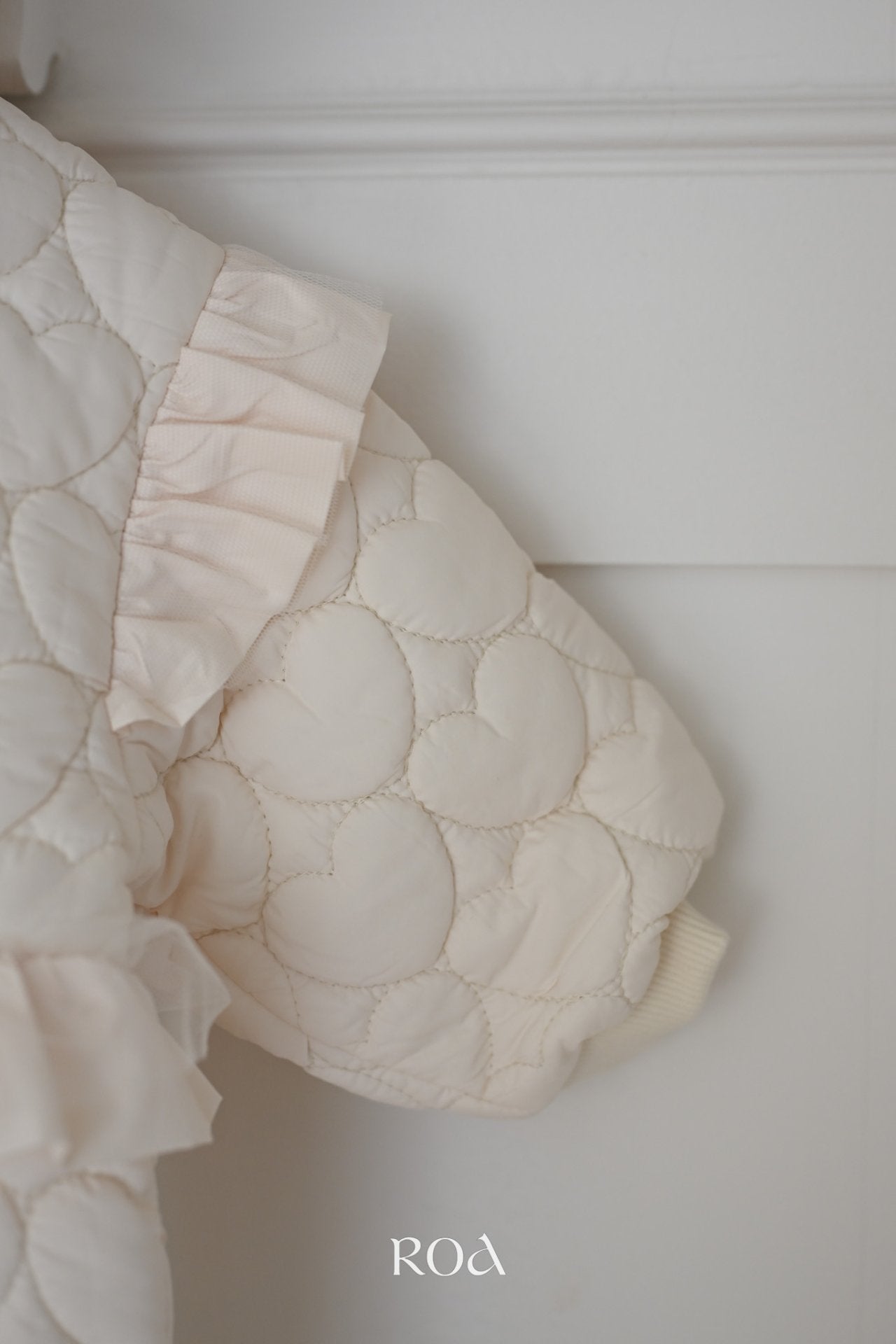 ［ROA］Heart frill rompers