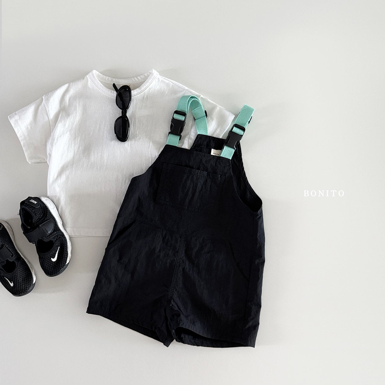 ［Bonito］Buckle overalls (baby, kids, adult)