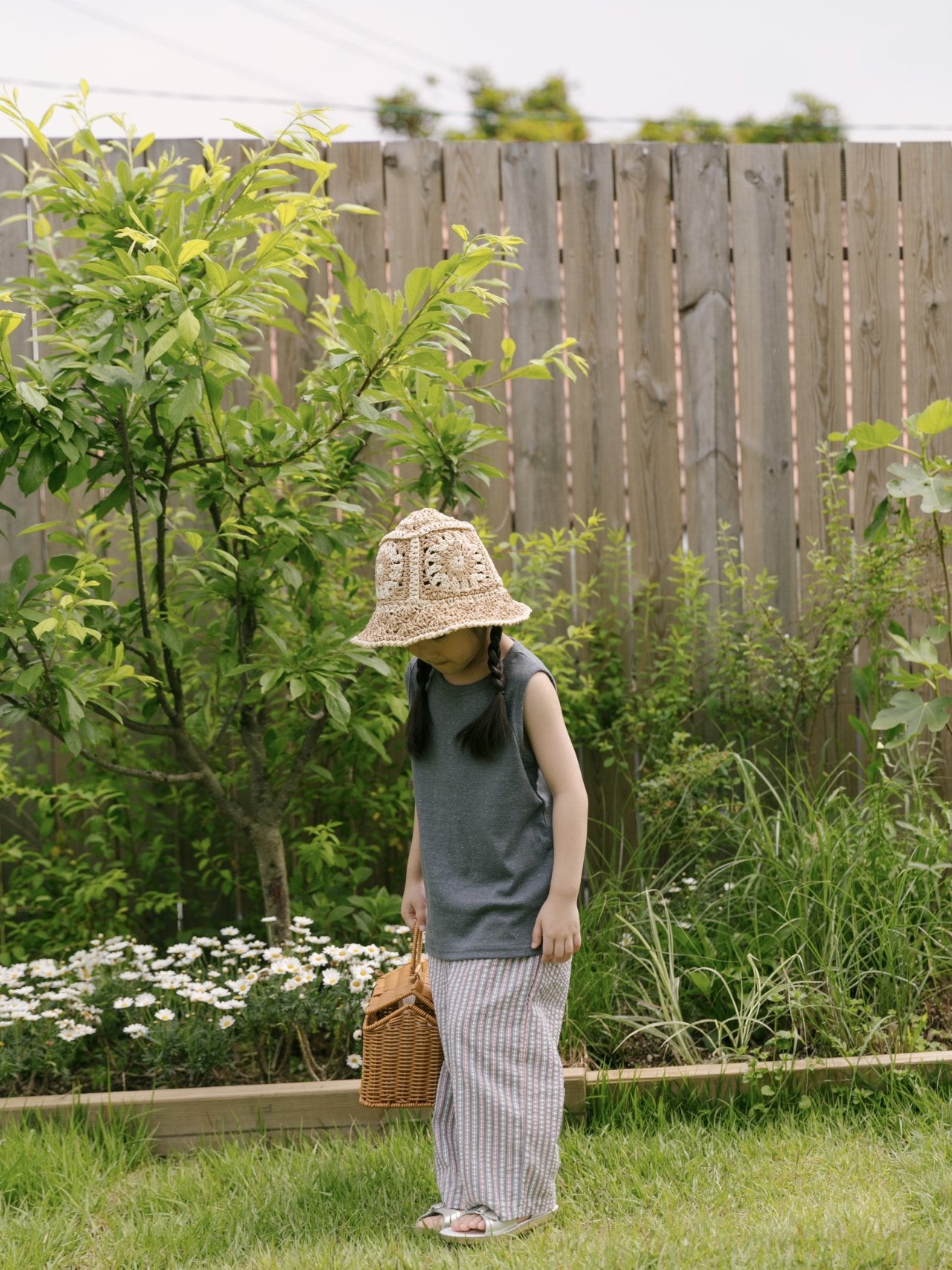 ［oatmeal］India bucket hat