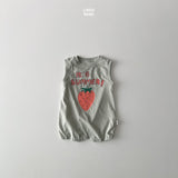 ［LINDO］Strawberry rompers