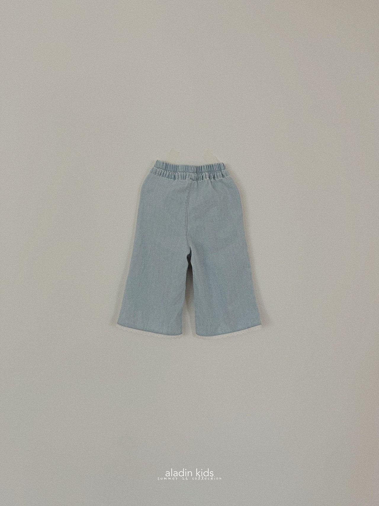 ［aladin］Lace denim pants
