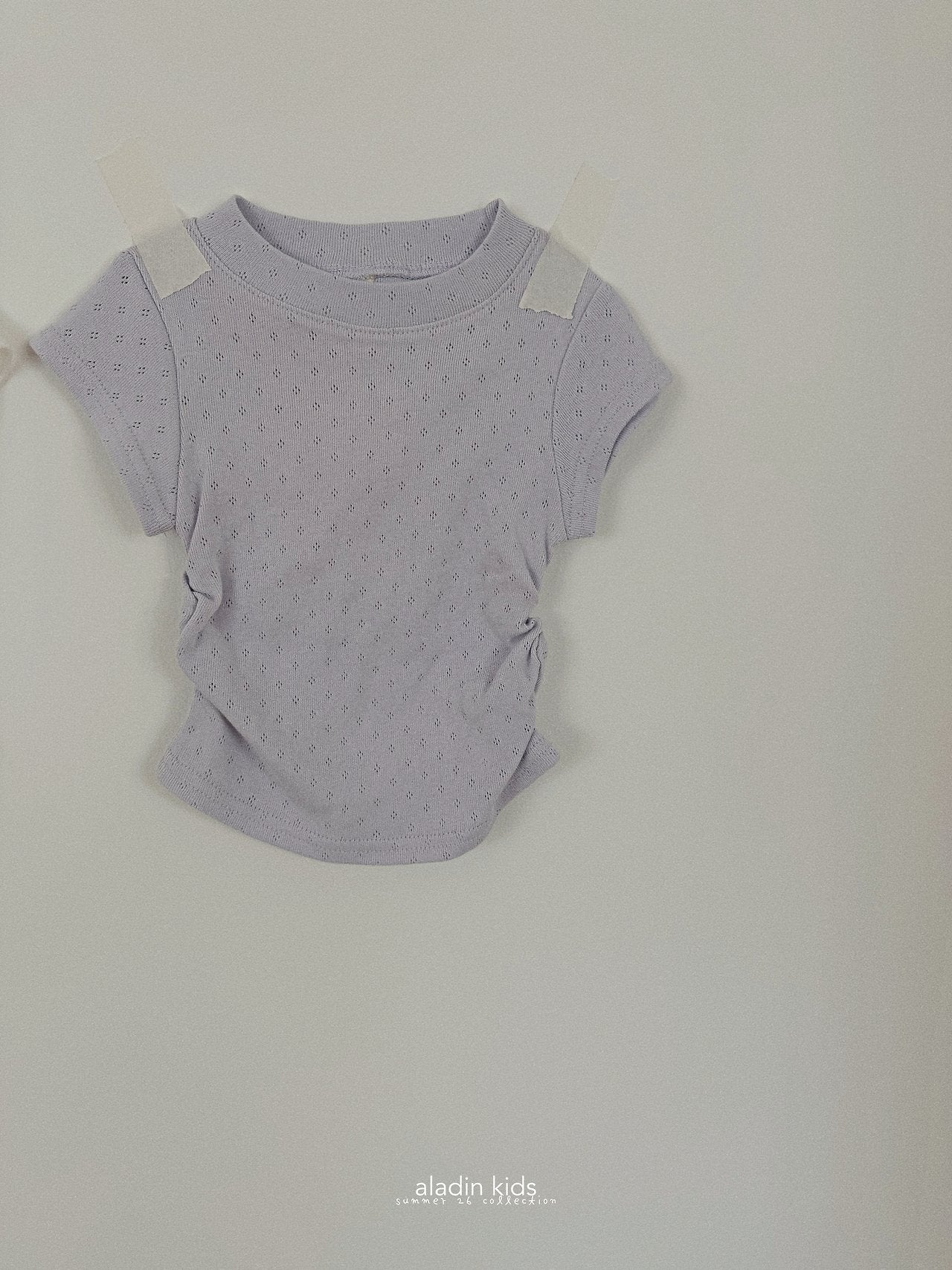 ［aladin］Eyelet shirring tops