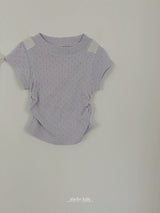 ［aladin］Eyelet shirring tops