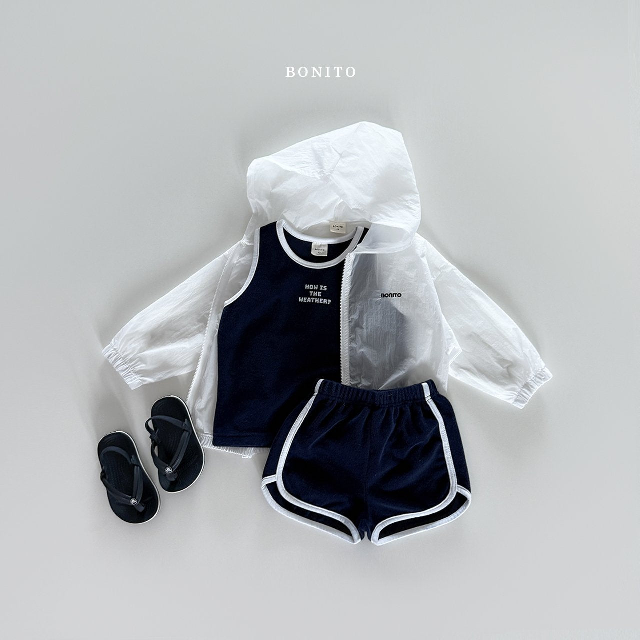 ［Bonito］Weather sleeveless set