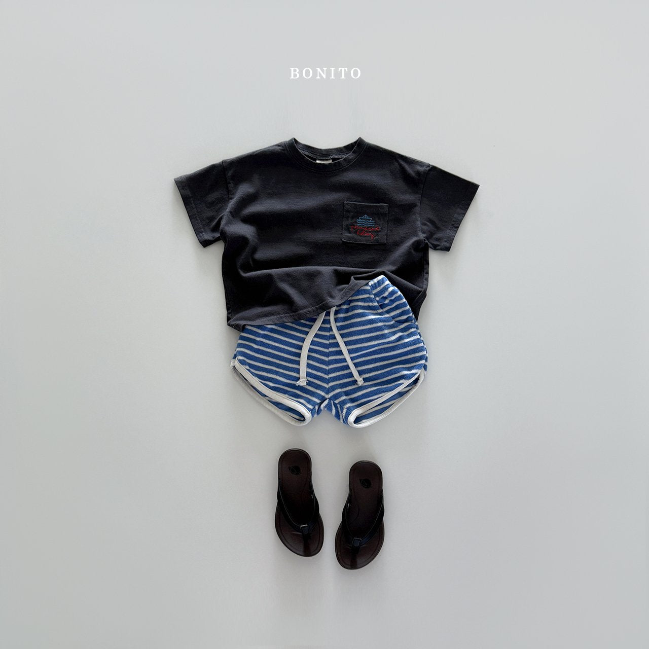 ［Bonito］Sailing vessel pocket tee