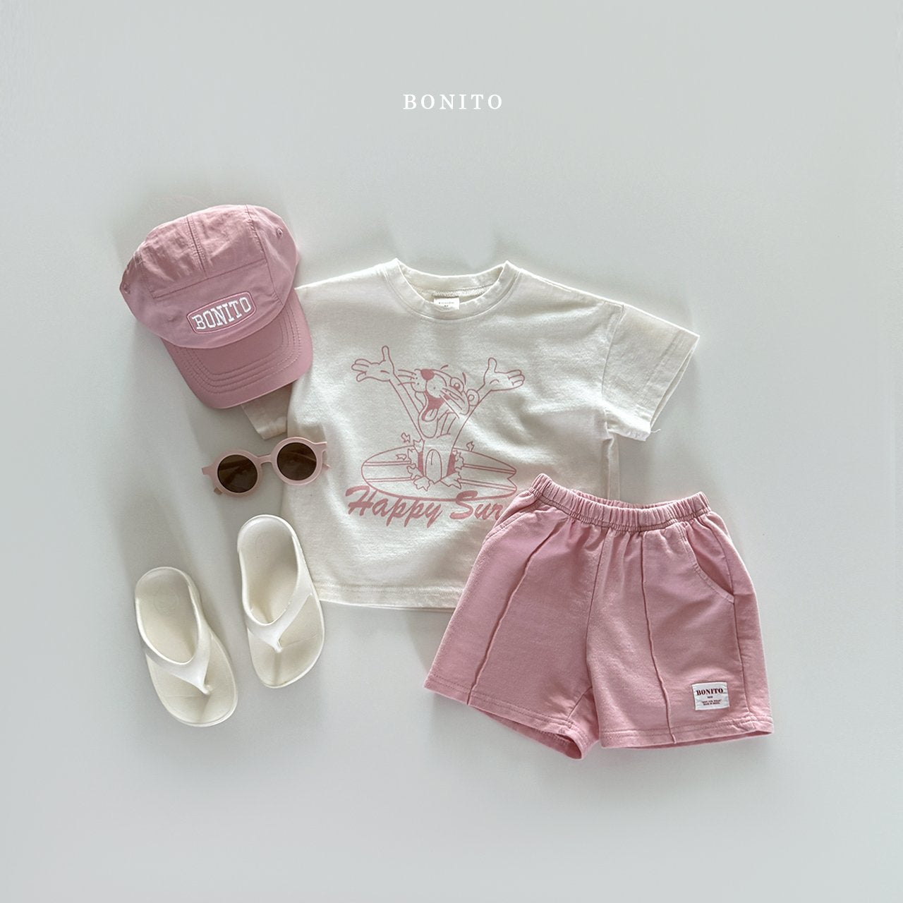 ［Bonito］Line short pants