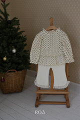 ［ROA］Frill flare pants