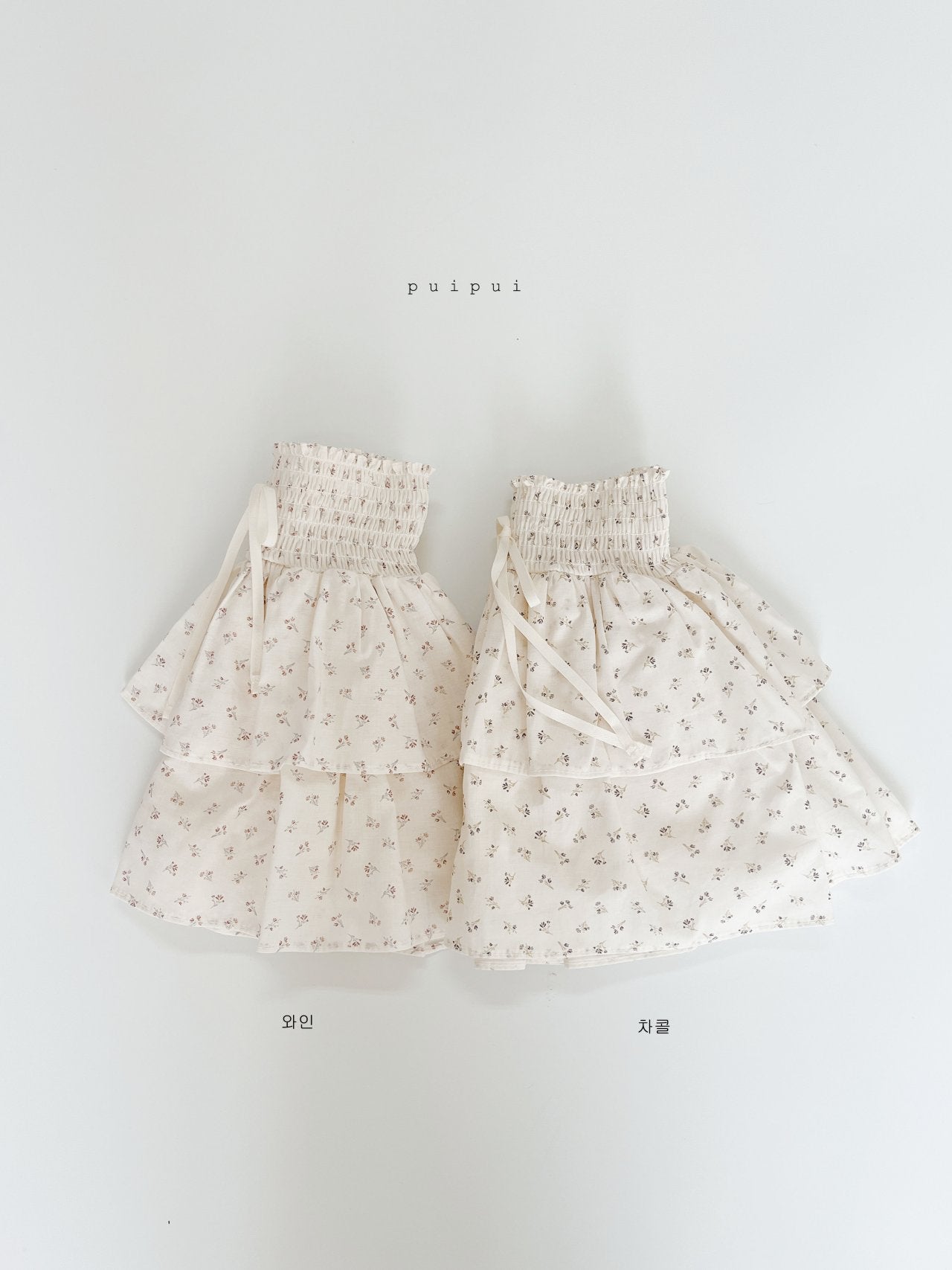 ［puipui］Petit flower skirt