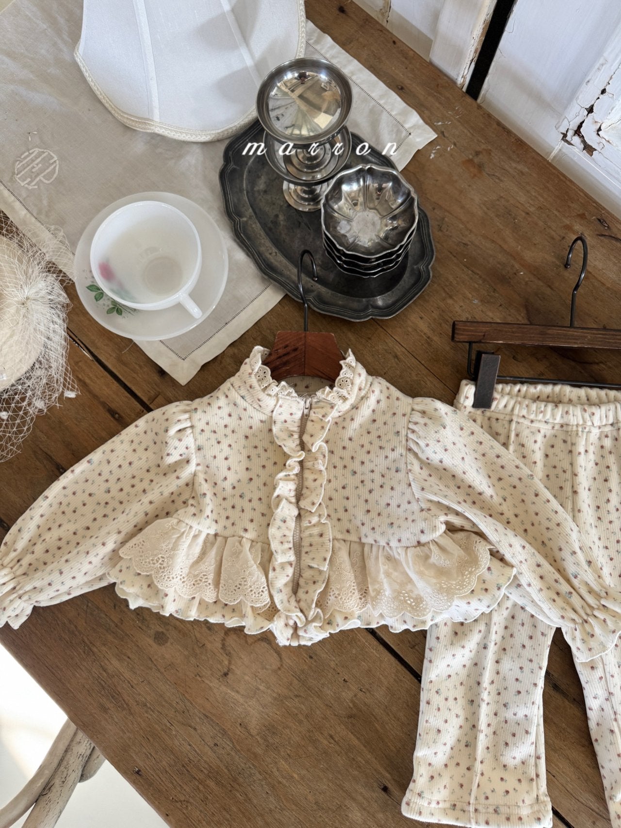 ［marron］Daily flare pants