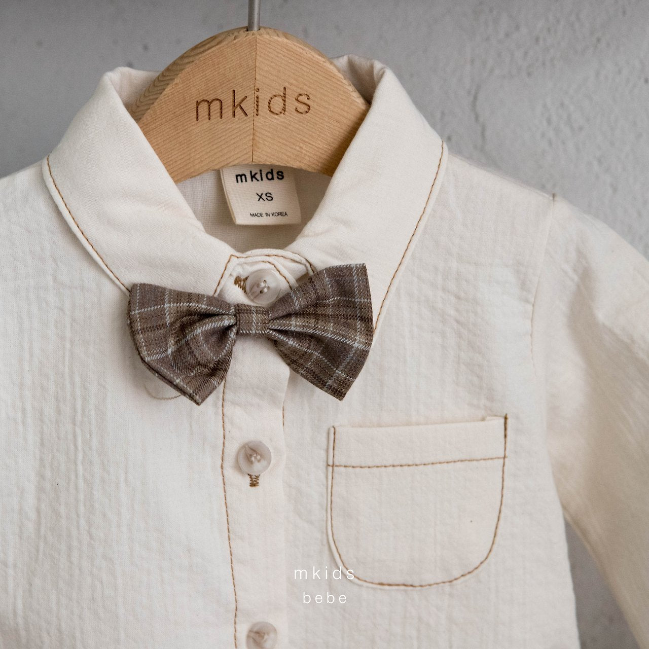 ［mkids］Alone ribbon tie suit