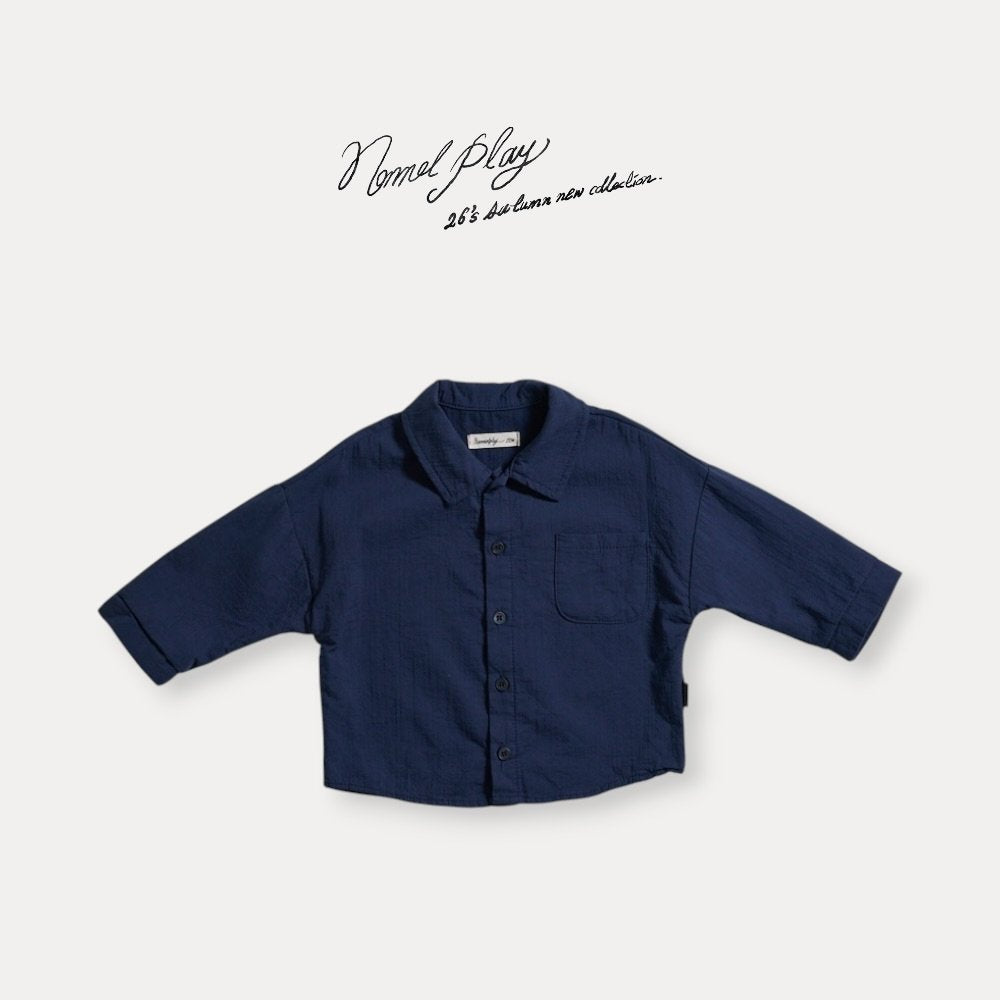 ［normalplay］Half Moon shirt