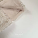 [mimi market] Fur ribbon vest