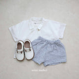 ［mimi market］Check short pants