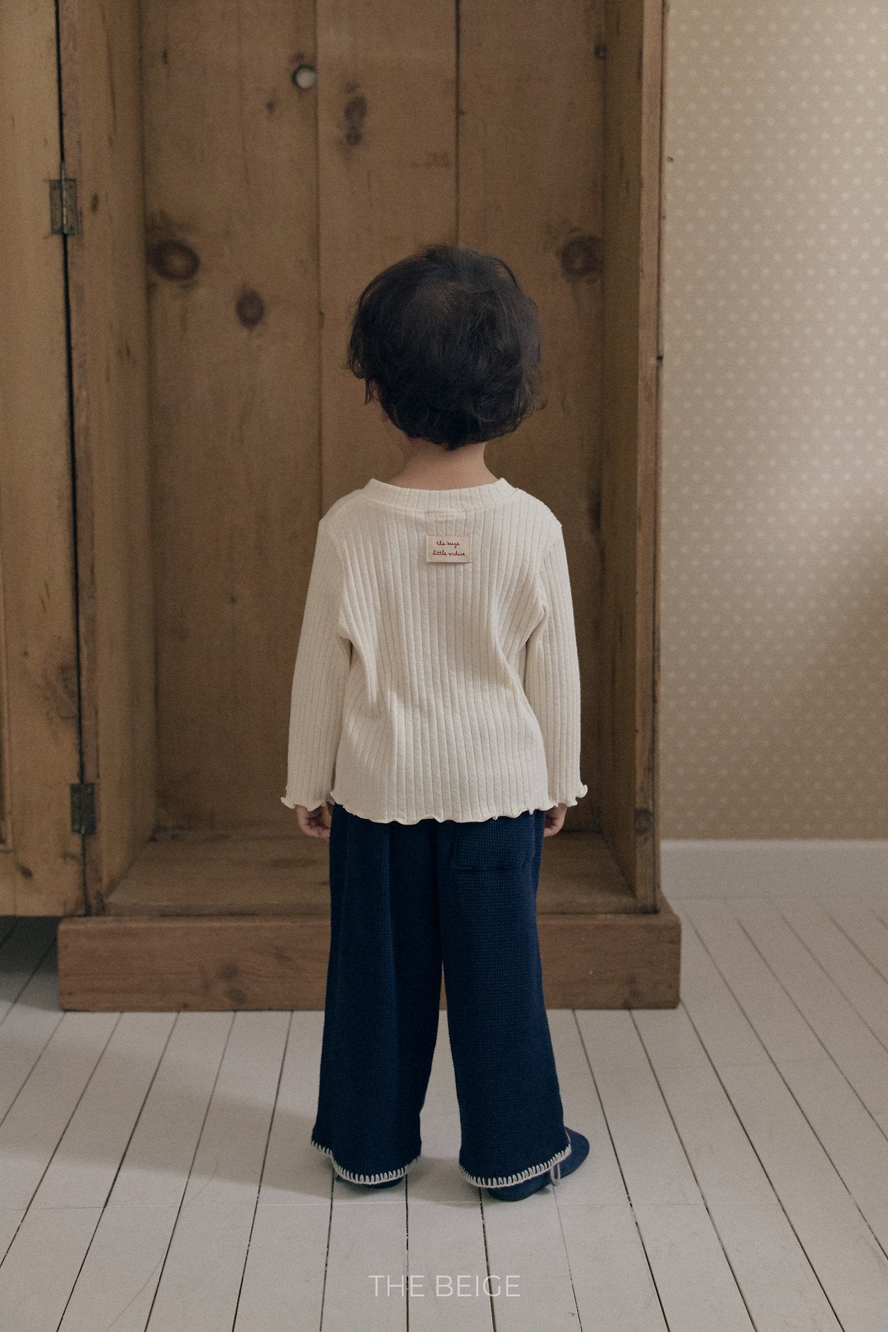 ［The beige］Mellow Waffle Pants