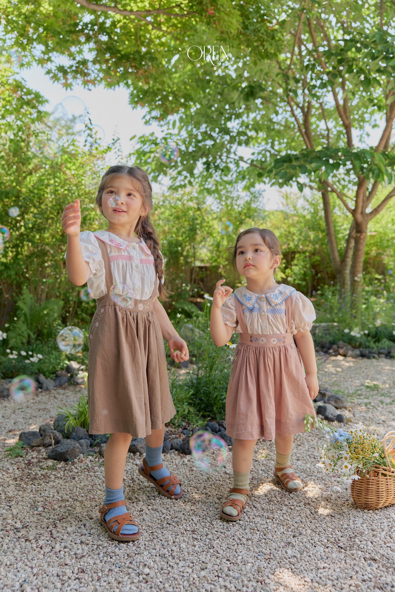 ［OREN］Brisa suspender skirt