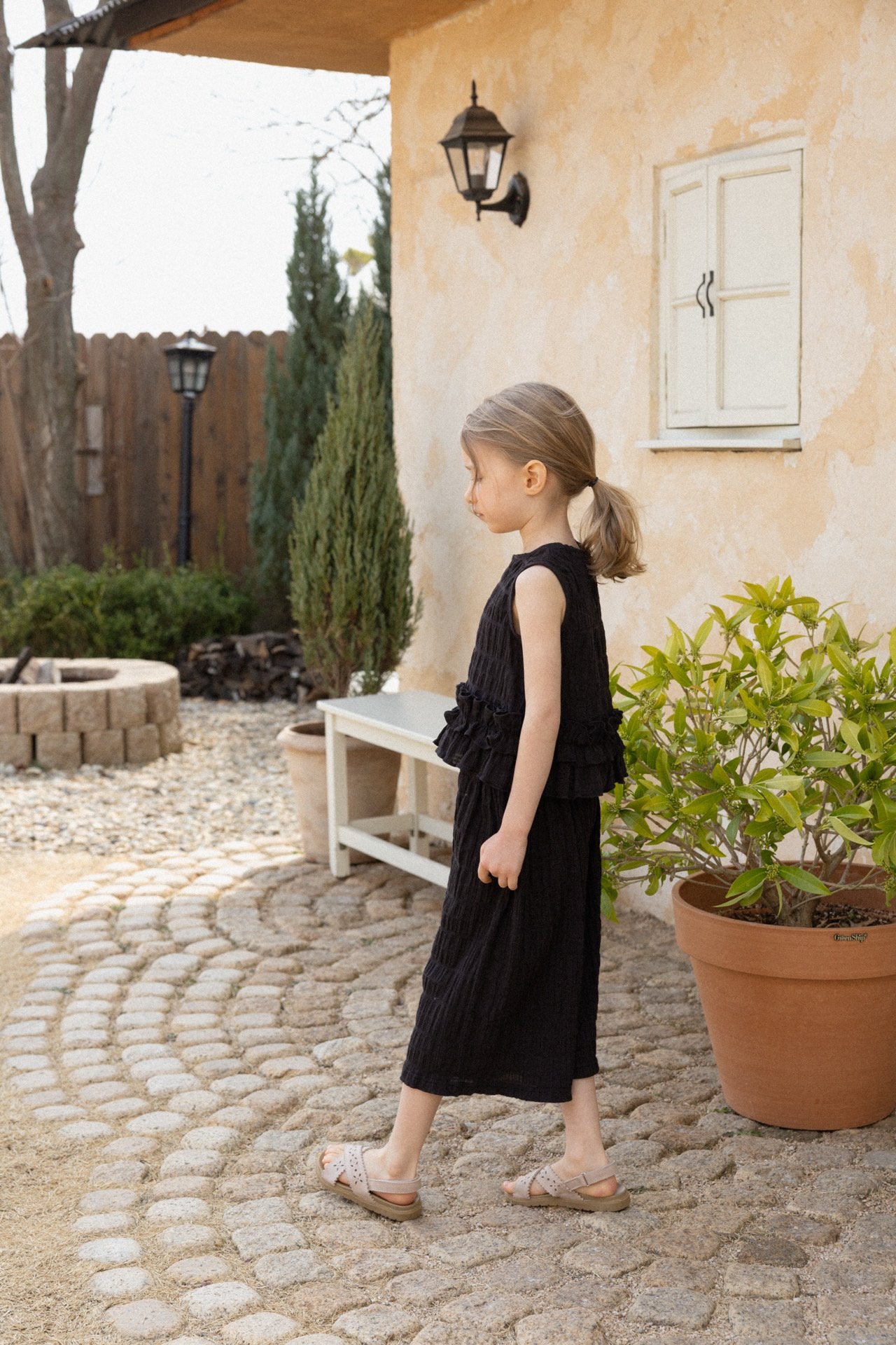 ［perrobebe］Adele frill setup (black)