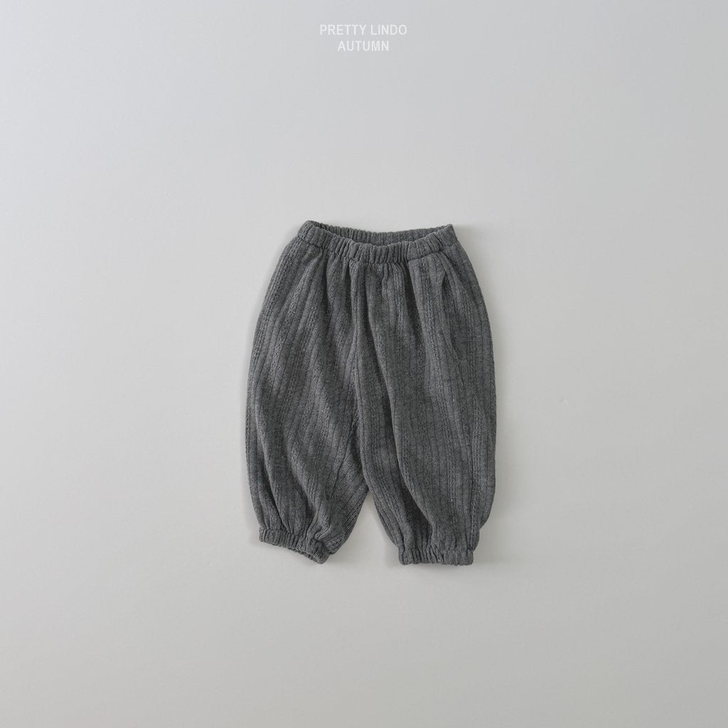 ［LINDO］Alle knit jogger pants