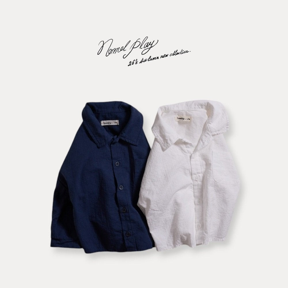［normalplay］Half Moon shirt