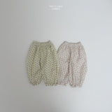 ［LINDO］Mimi flower jogger pants