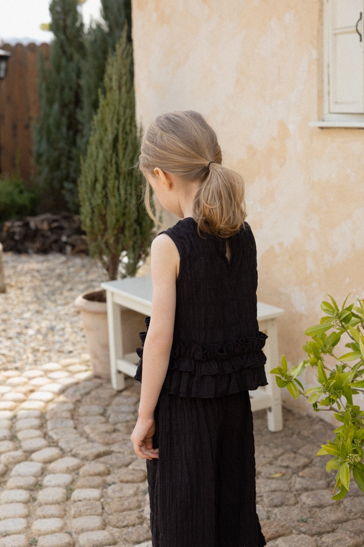 ［perrobebe］Adele frill setup (black)