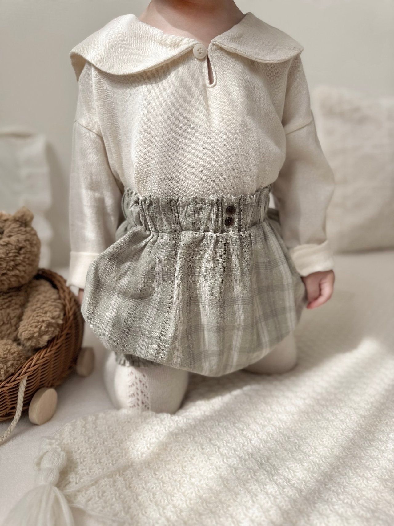 ［mimi market］Mono sailor blouse