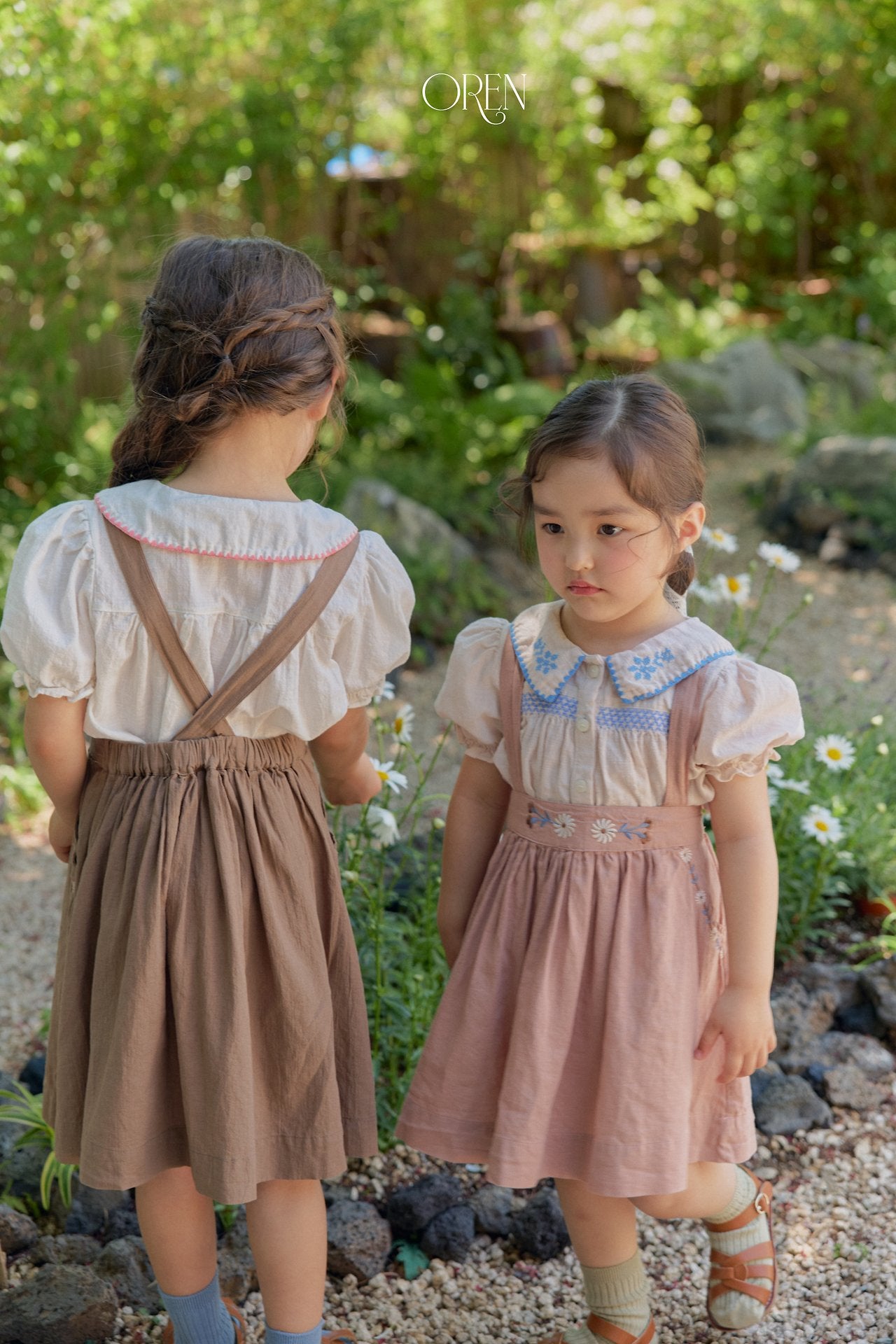 ［OREN］Brisa suspender skirt