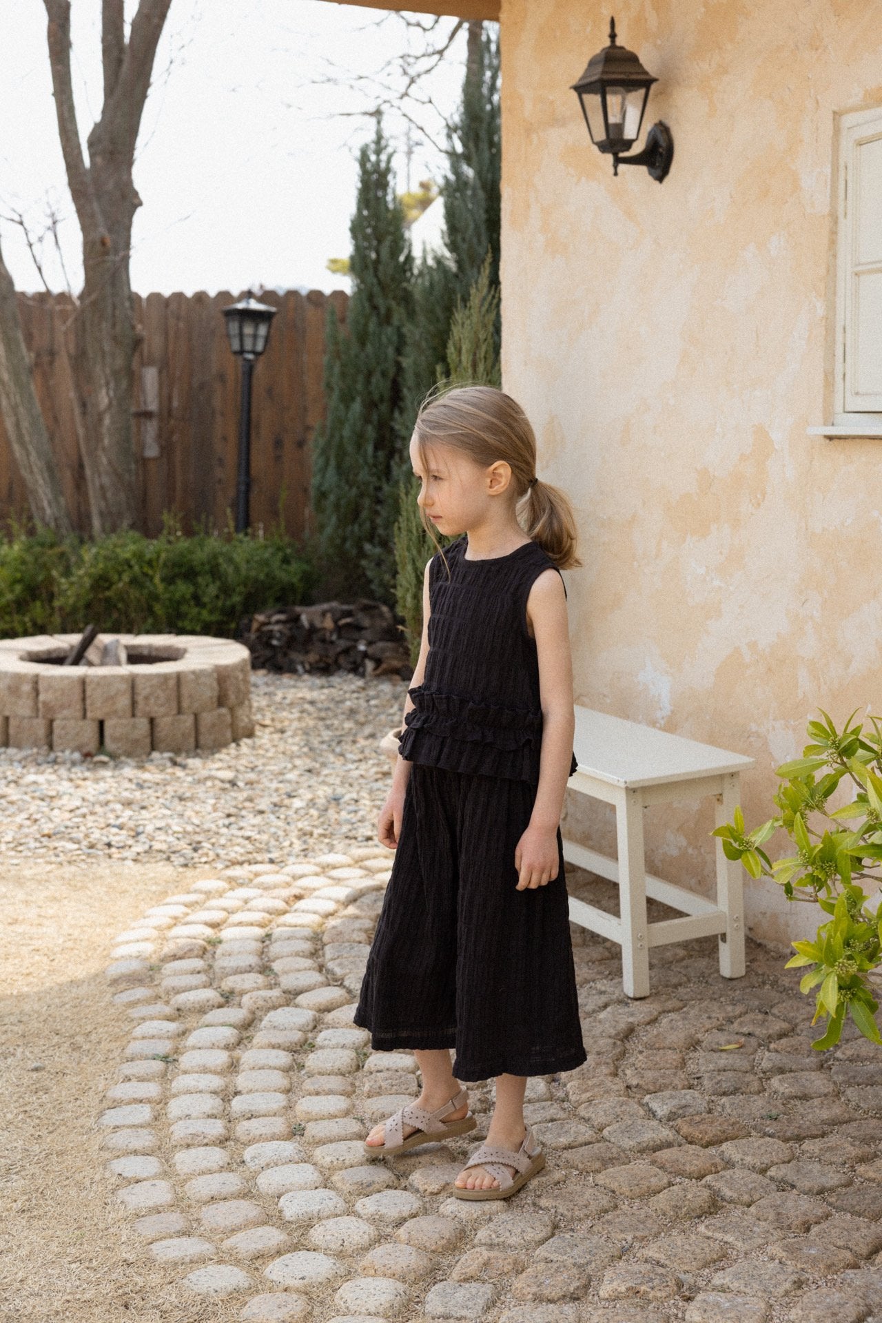 ［perrobebe］Adele frill setup (black)