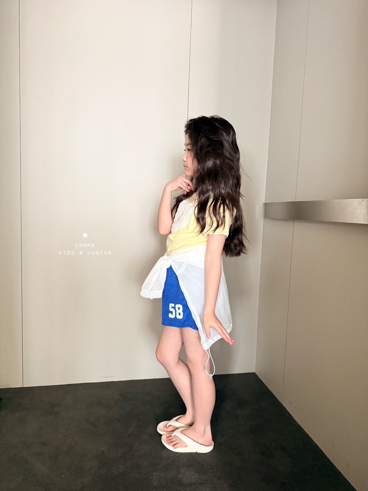 ［comma］58 terry short pants
