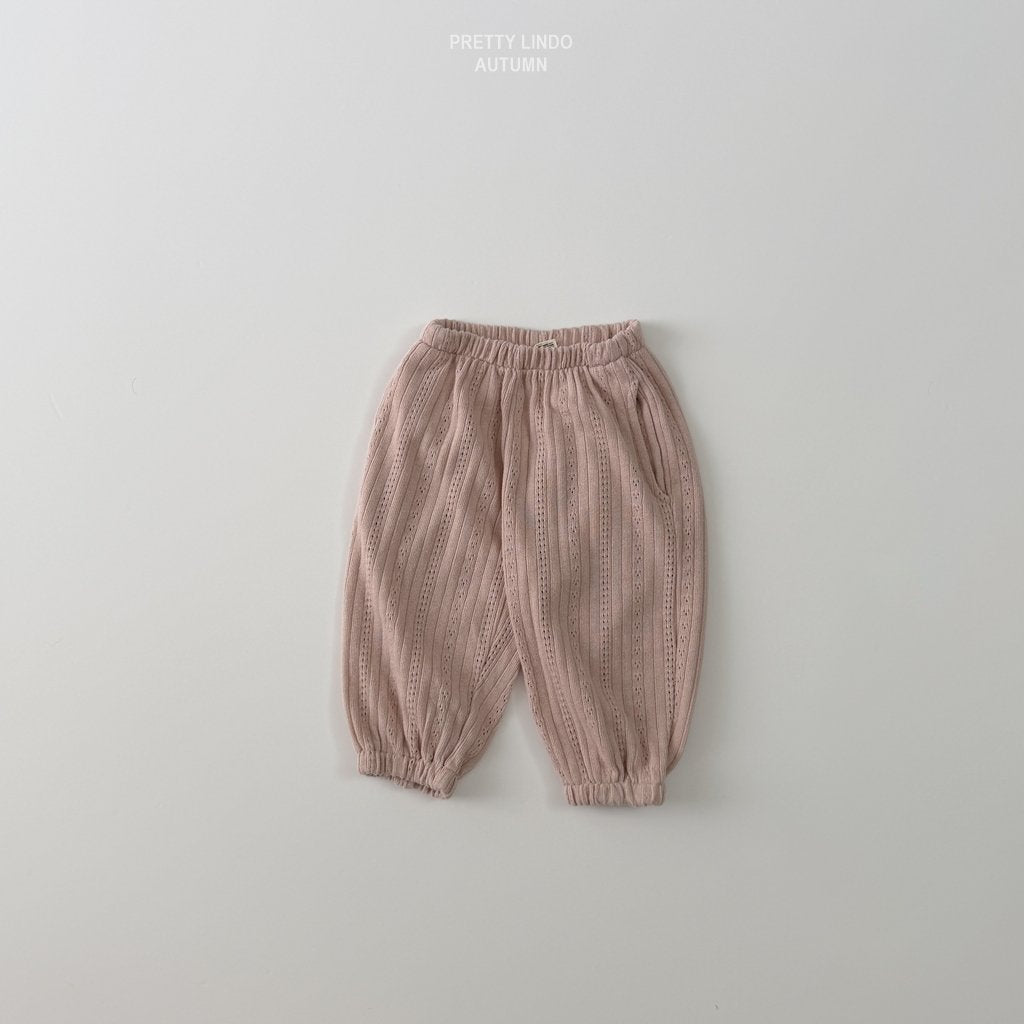 ［LINDO］Alle knit jogger pants
