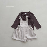 ［mimi market］Seven short salopette