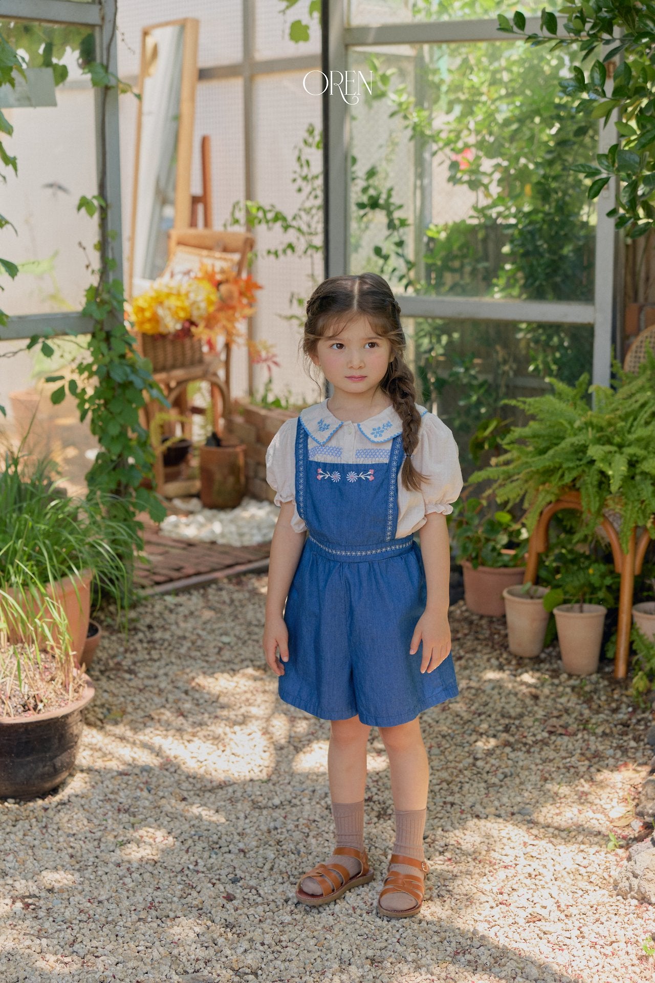 ［OREN］Seline smock blouse