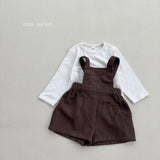 ［mimi market］Seven short salopette