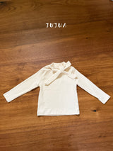 ［jujua］Tie ribbon tops