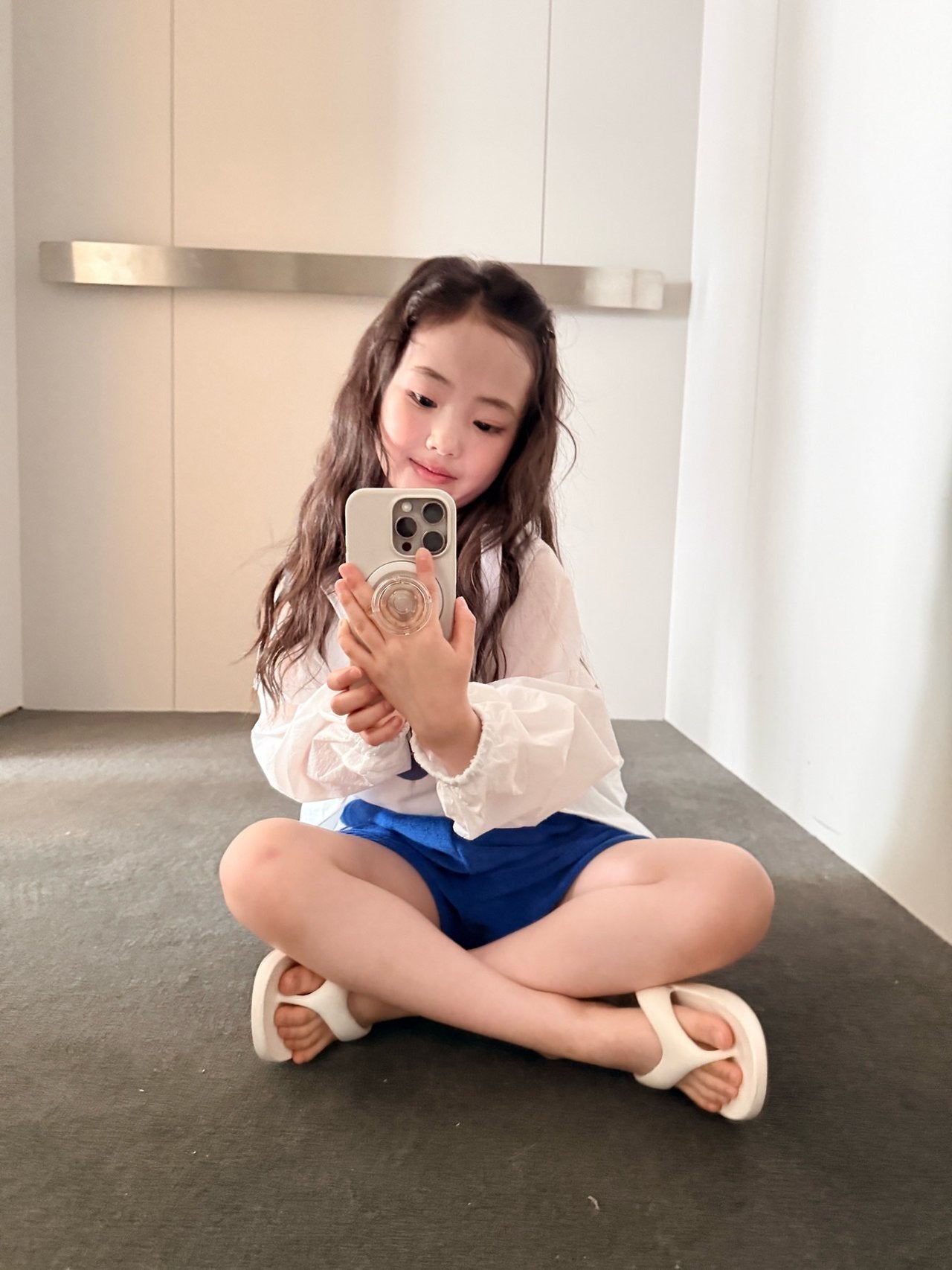 ［comma］58 terry short pants