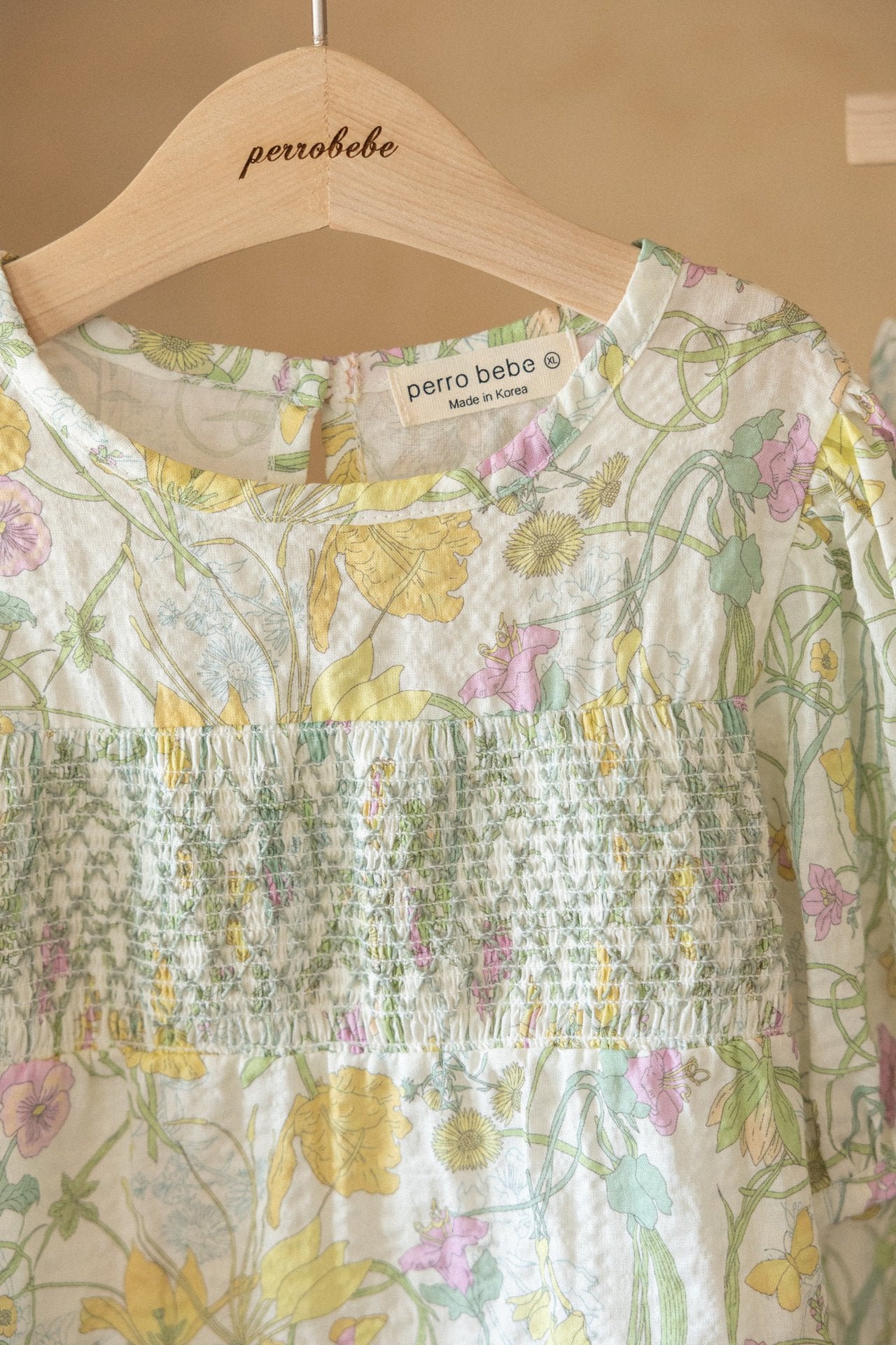 ［perrobebe］Flore smock setup