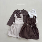［mimi market］Seven short salopette