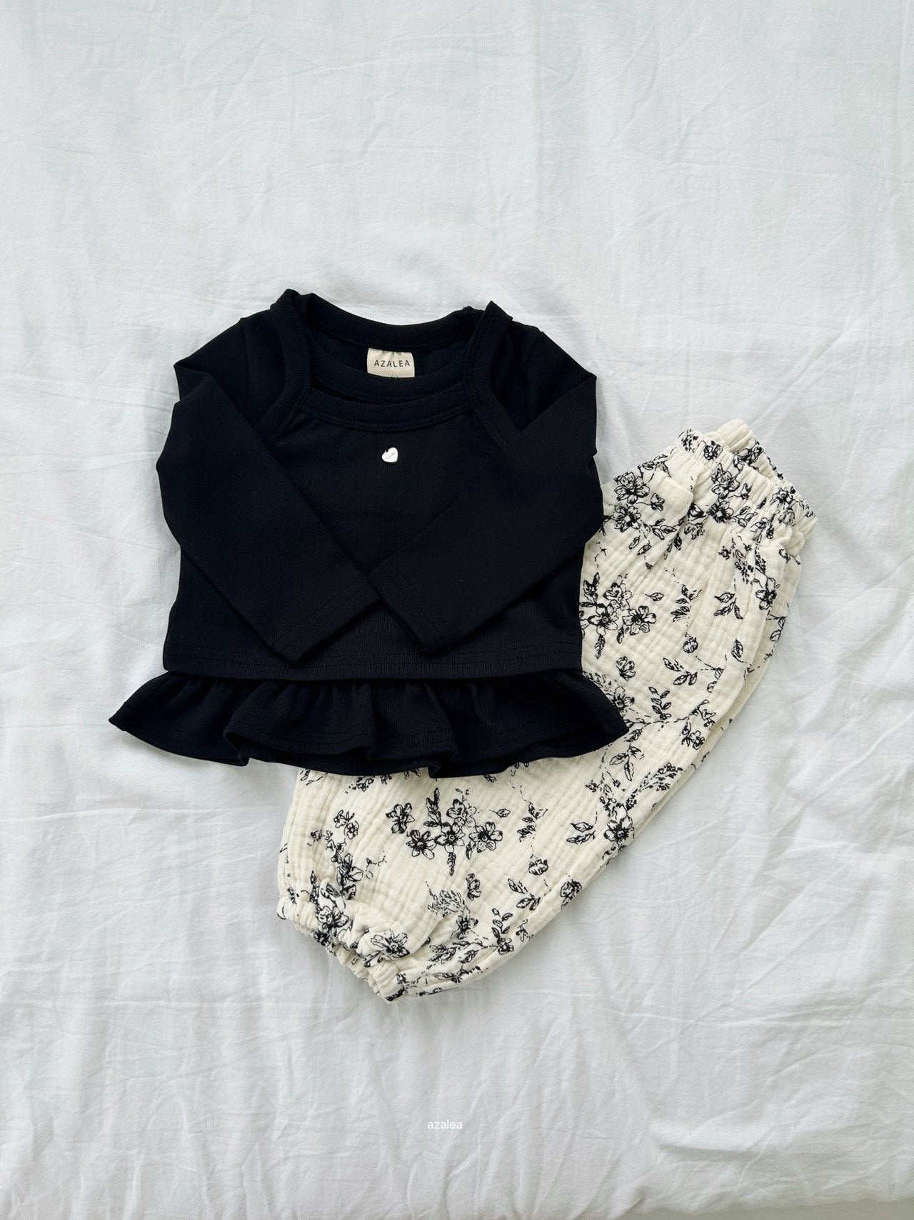 ［azalea］Gauze sausage pants