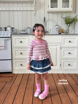 ［second moment］Mango stripe tops