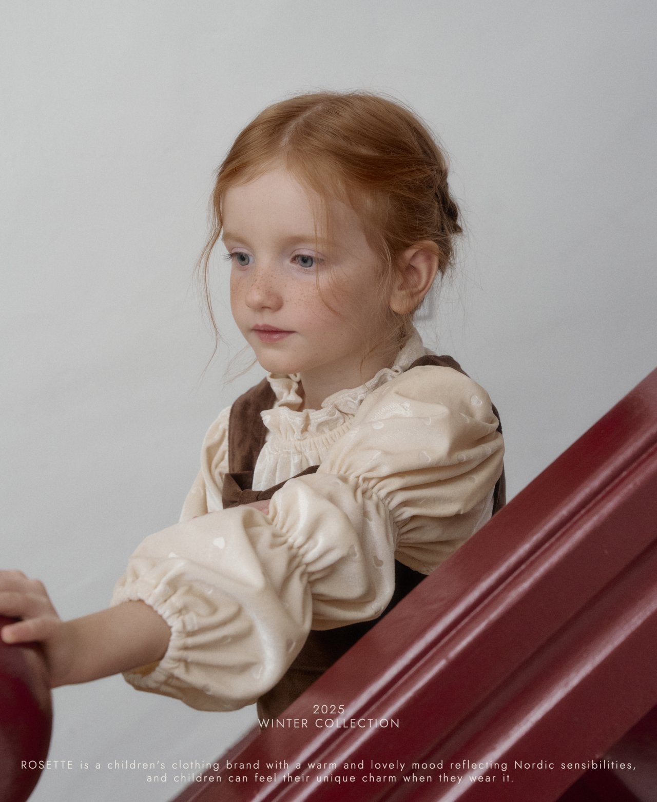 ［ROSETTE］Heart bubble blouse